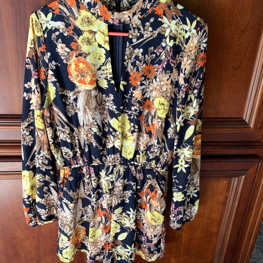 Cute floral romper